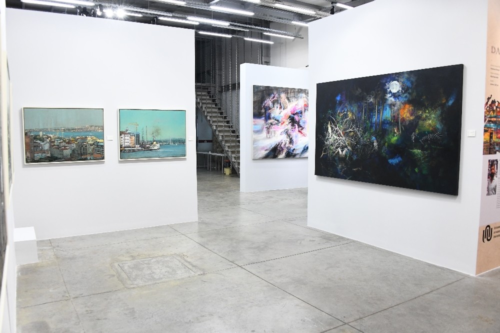 Türk ve Suriyeli ressamların ortak sergisine büyük ilgi 