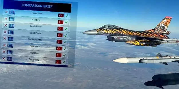 Türk ve Yunan ordularını karşılaştırma yaptılar! ABD basını: Ekonomi, hava, kara ve deniz kuvvetleri