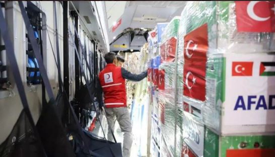 Türk yardım kuruluşlarından Gazze çıkarması! Yardımlar böyle gönderiliyor