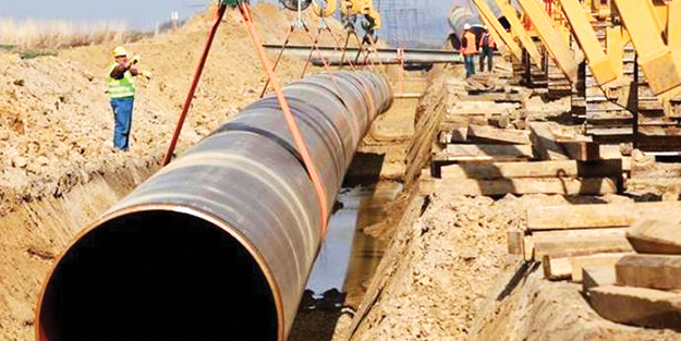 TürkAkım’da bir günde 6,27 km boru döşendi