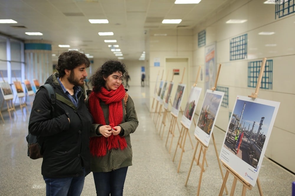 ‘TürkAkım’ın Öyküsü’ metro istasyonunda 