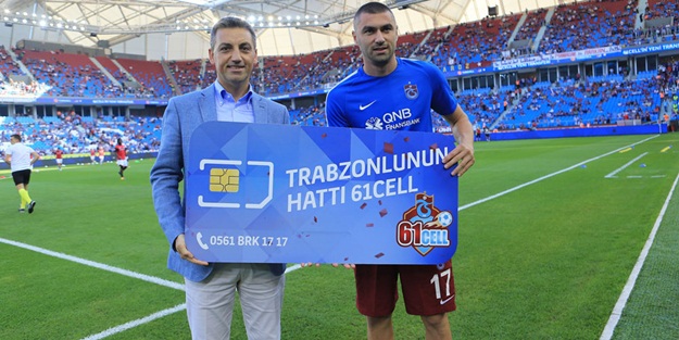 Turkcell’den Burak Yılmaz’a 61CELL Sürprizi