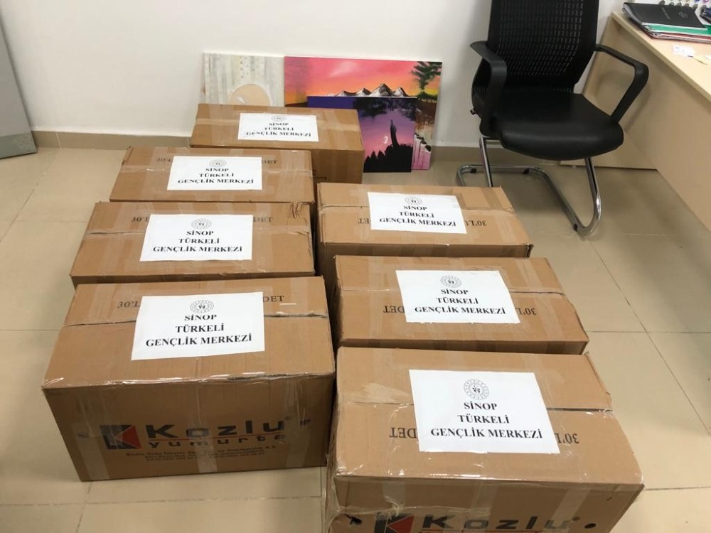 Türkeli’de İdlib yardım kampanyası 