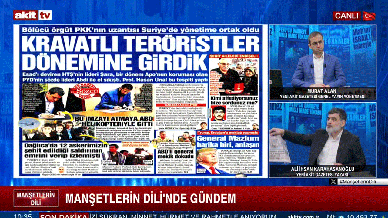 Türker Ertürk’ü yayınlara çıkaran siz değil misiniz! Dün komşumuz olabilir bugün kravatlı terörist