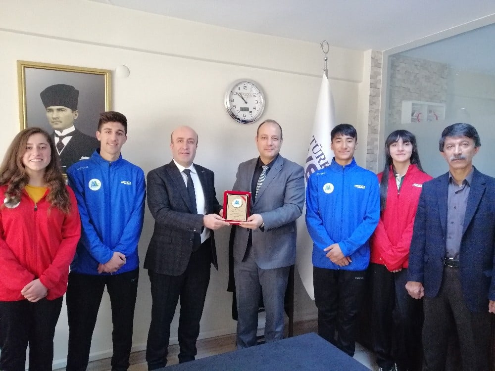 Türkerler VEPSAŞ’a teşekkür plaketi 