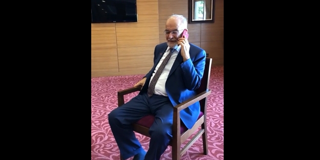 Türkeş'in eşinden Karamollaoğlu'na destek telefonu