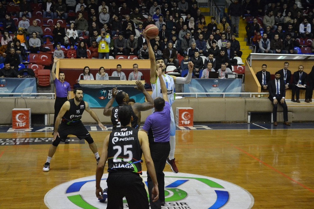 Türkiye Basketbol Ligi: Balıkesir BŞB: 90 - Petkimspor: 83 
