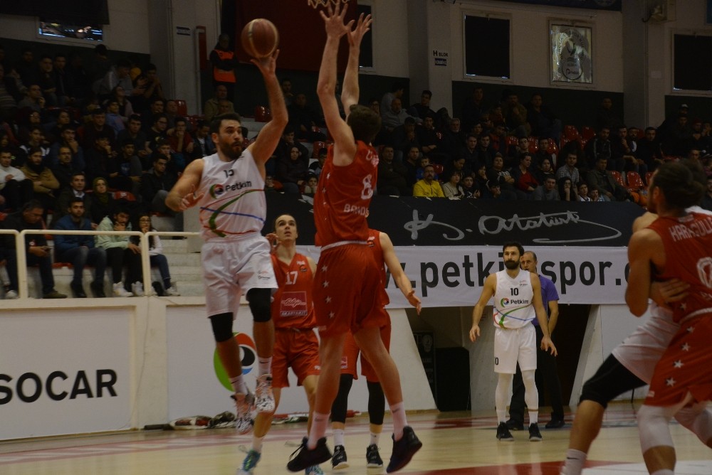 Türkiye Basketbol Ligi: Petkim Spor: 80 - Bandırma Kırmızı: 72 