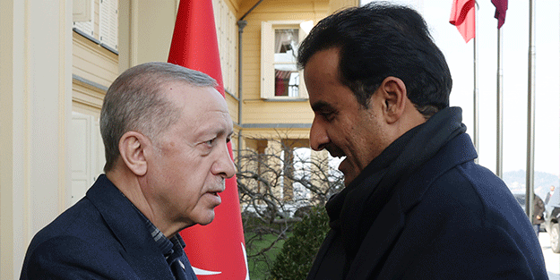 Taziyeye ilk gelen Katar emiri oldu