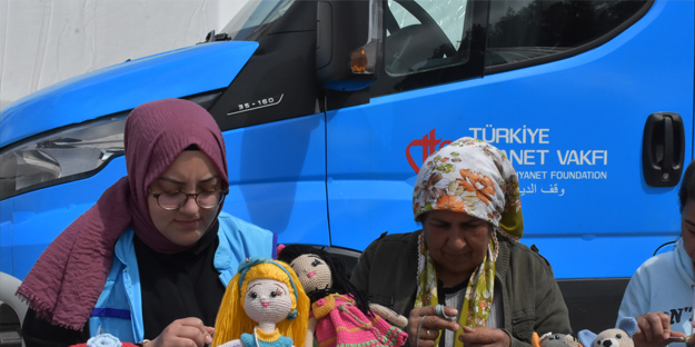 Türkiye Diyanet Vakfı gönüllere dokunmaya devam ediyor...