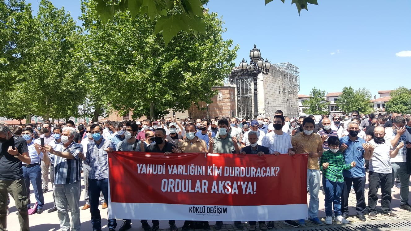 Türkiye Filistin için ayakta!