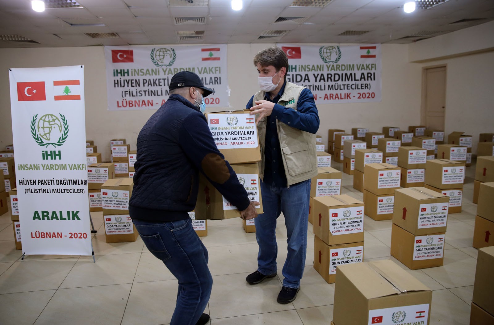 Türkiye, Filistinli mülteciler için harekete geçti