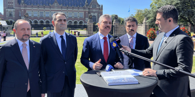 Türkiye Gazze için Lahey'de: Müdahillik beyanı sunuldu