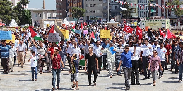 Türkiye Gazze için tek yürek