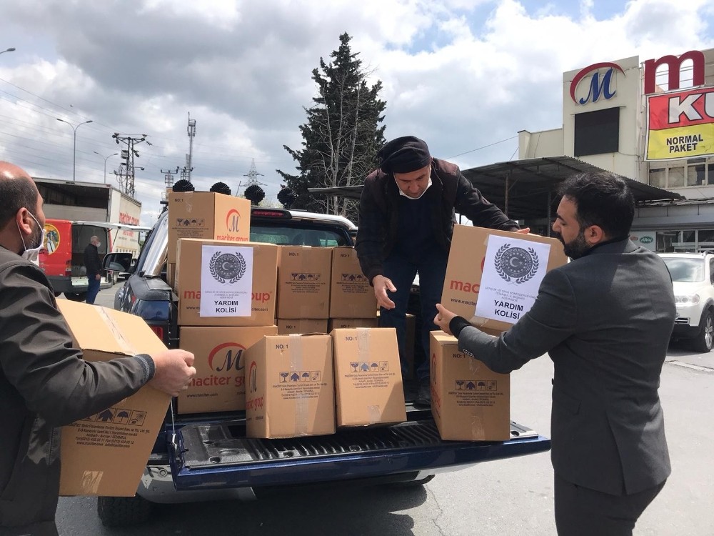 Türkiye Gençlik ve Spor Konfederasyonu’ndan 5 bin aileye gıda yardımı 