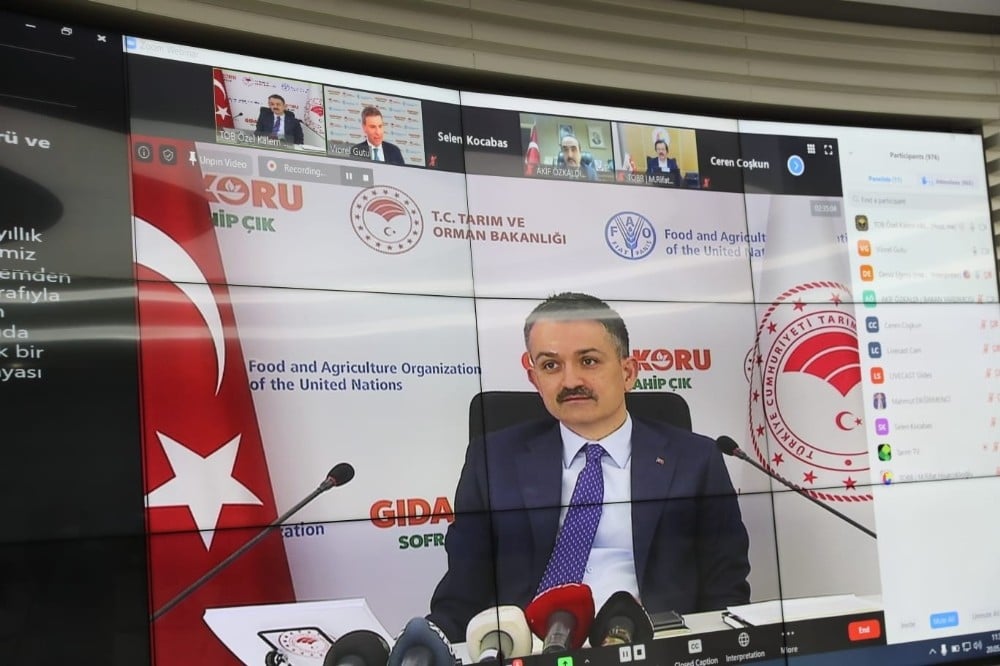 Türkiye, Gıda Kayıp ve İsrafı ile Mücadelede dünyaya örnek olacak 