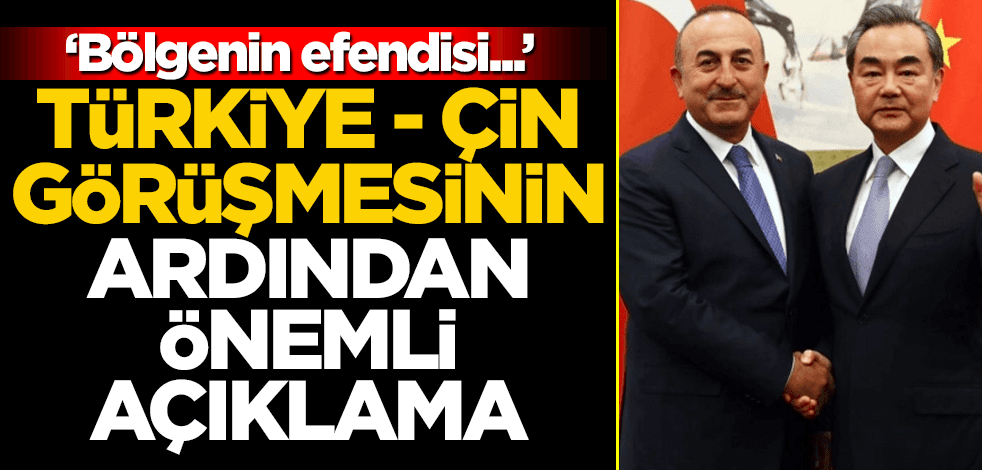 Türkiye görüşmesinden sonra böyle konuştu: Bölgenin efendisi...