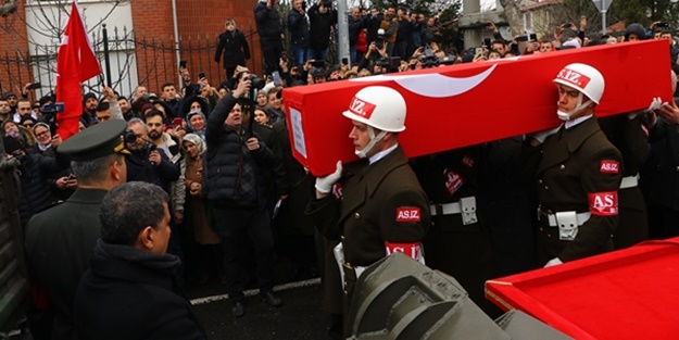 Türkiye İdlib şehitlerini son yolculuklarına uğurladı