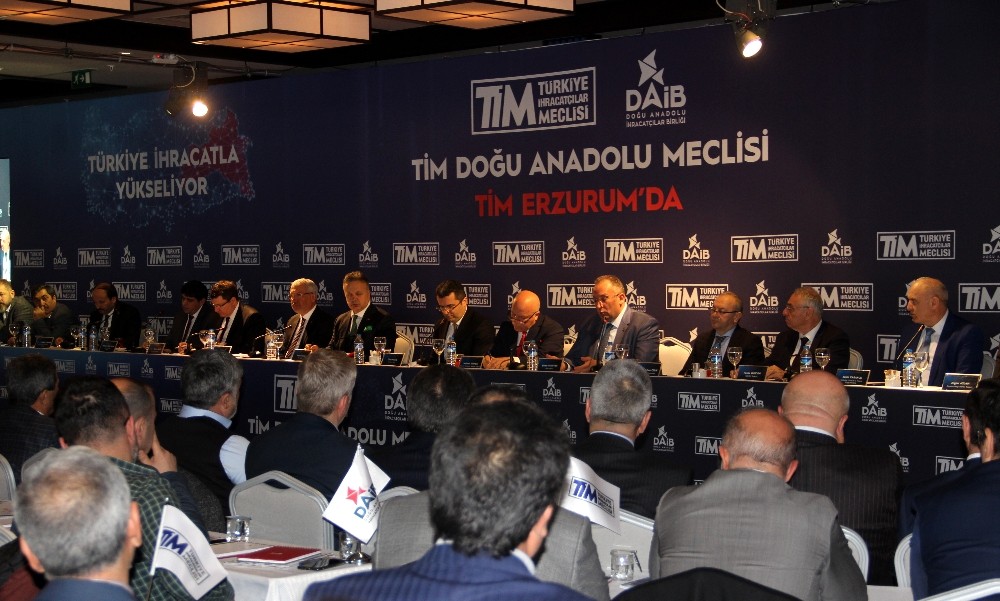 Türkiye İhracatçılar Meclisi Erzurum’da toplandı 