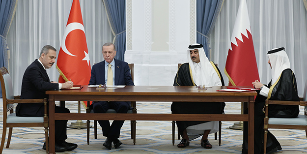 Türkiye ile Katar arasında 12 yeni anlaşma! İmzalar atıldı
