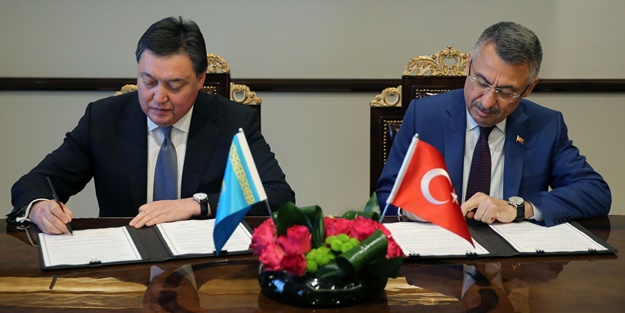 Türkiye ile Kazakistan arasında 3 anlaşma imzalandı