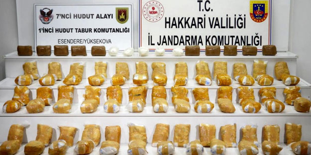 Türkiye-İran sınırında ele geçirildi