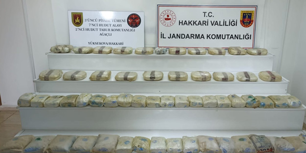 Türkiye-İran sınırında uyuşturucu operasyonu!