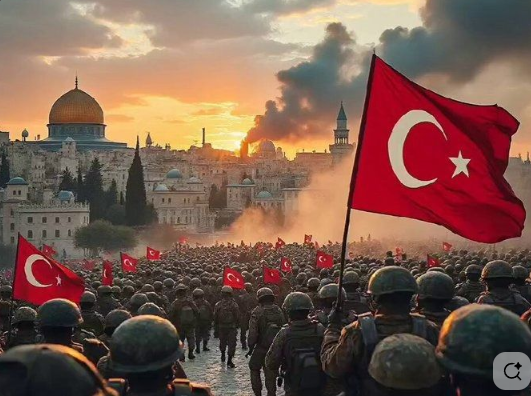 "Türkiye İsrail'i İşgal Eder, Taş Üstünde Taş Bırakmaz!"