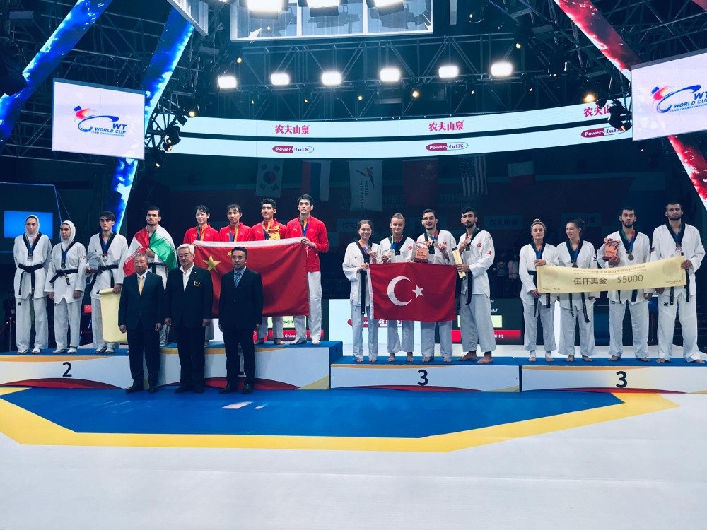 Türkiye Karışık Taekwondo Milli Takımı’ndan bronz madalya 
