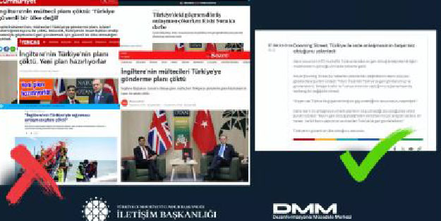 Türkiye karşıtı propaganda yalanlandı