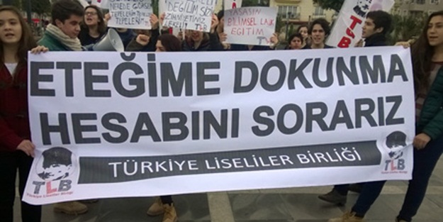 'Eteğime dokunma'