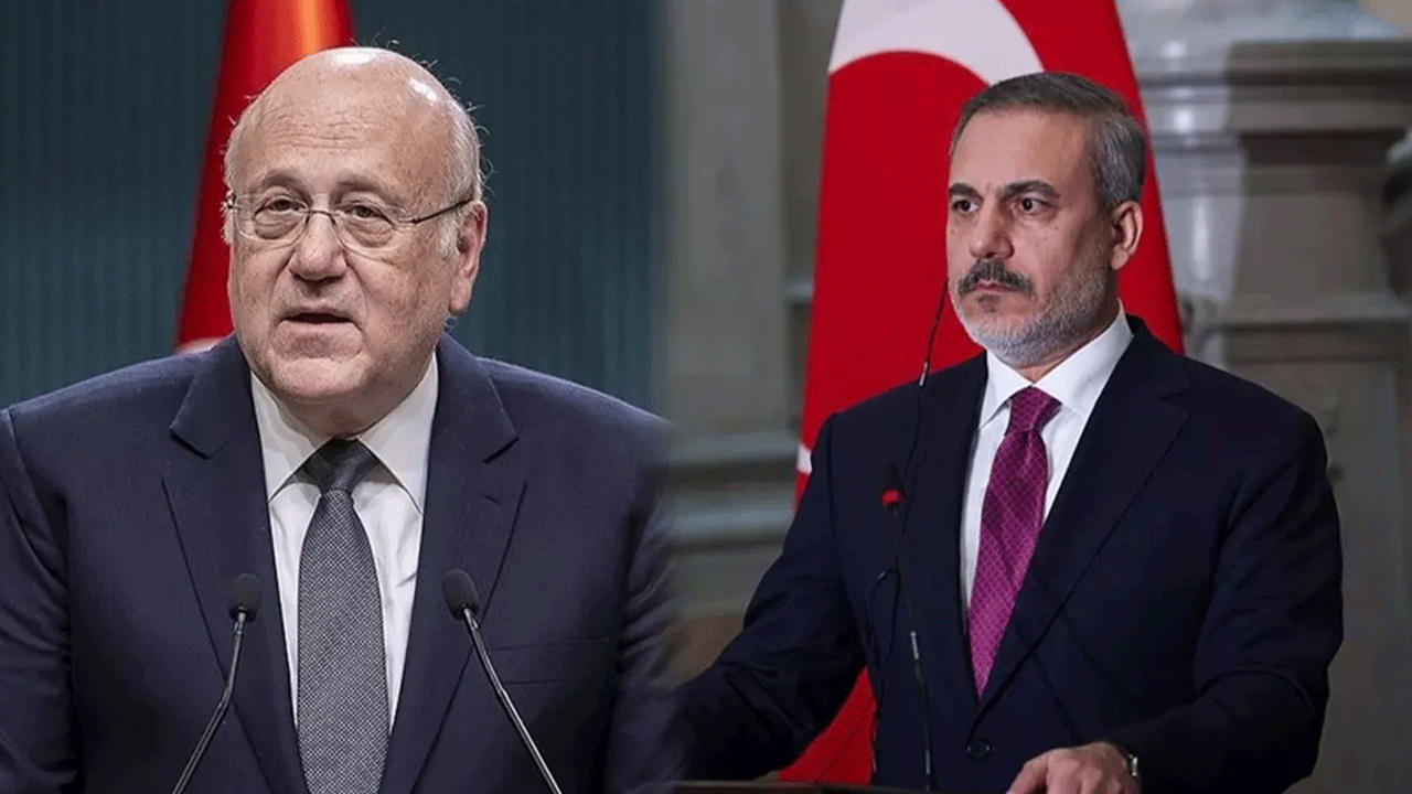 Türkiye harekete geçti! Hakan Fidan Lübnan Başbakanı ile görüştü!