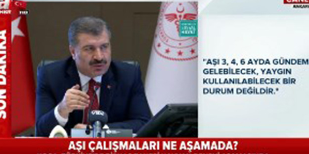 Türkiye ne zaman kullanmaya başlayacak? Fahrettin Koca aşıda en çok mesafe kat eden ülkeyi açıkladı
