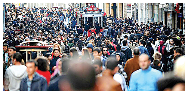 Türkiye nüfusu 2030’da 86 mIlyonu geçecek