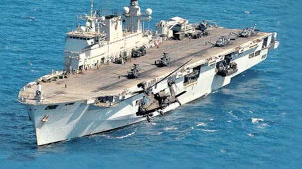 Türkiye o ülkenin helikopter gemisine talip oldu