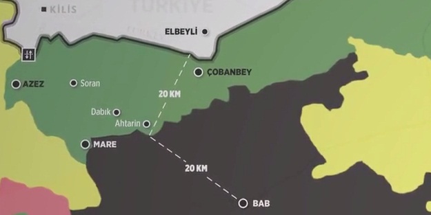 Türkiye PYD'nin koridorunu deldi!
