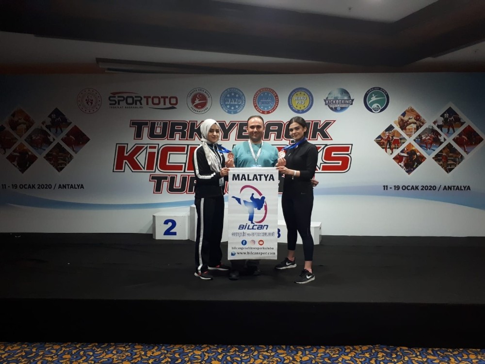 Türkiye şampiyonasından madalya ile döndüler 