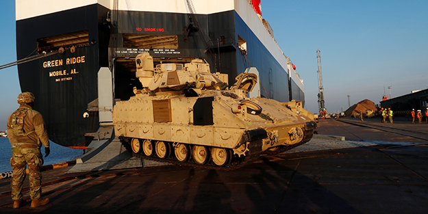 Türkiye savaşı için ABD'den 300 tank istediler! Yanı başımıza konuşlandıracaklar