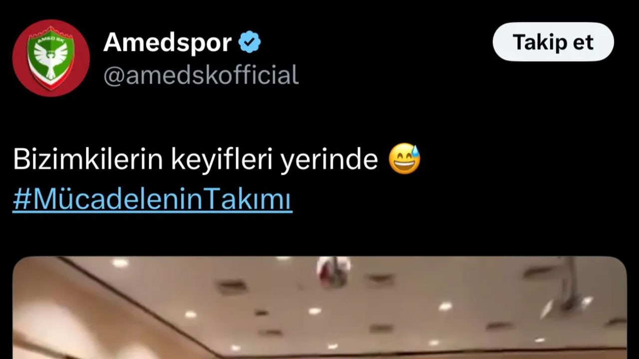 Türkiye şehitlerine ağlarken Amedspor’dan skandal paylaşım!
