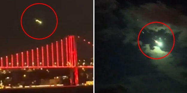 Türkiye semalarında göktaşı büyük bir heyecana neden oldu