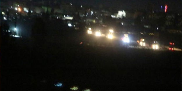 Türkiye sınırında hareketli anlar! ABD konvoyu...