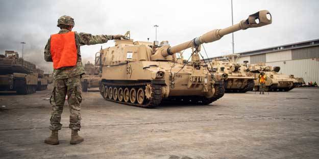 Türkiye sınırında tehlikeli provokasyon! ABD'den yeni askeri sevkiyat