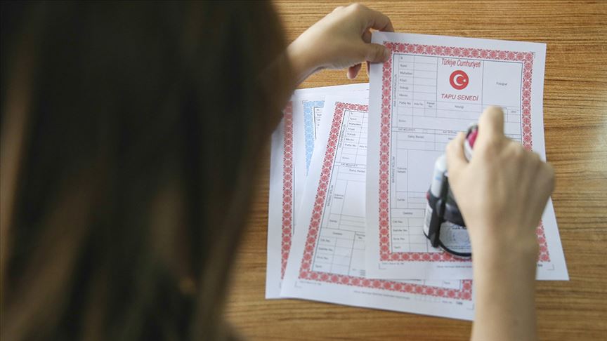 Türkiye tapu kaydı sıralamasında dünyada 27. sırada