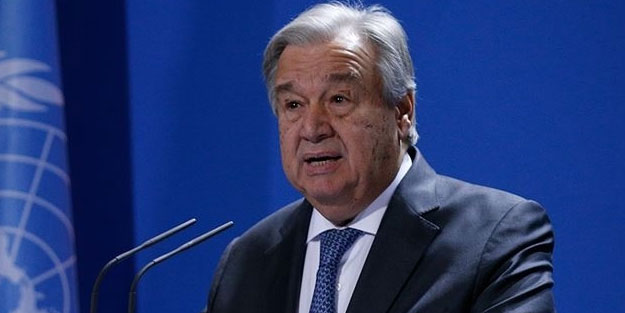 'Türkiye Tek Yürek' yardım kampanyasına Guterres de destek oldu