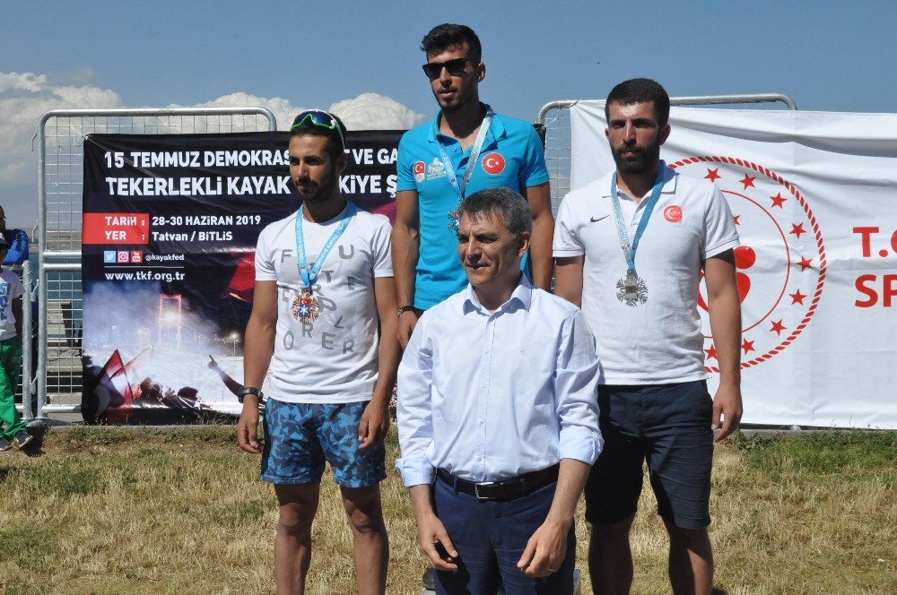 Türkiye Tekerlekli Kayak Şampiyonası sona erdi 