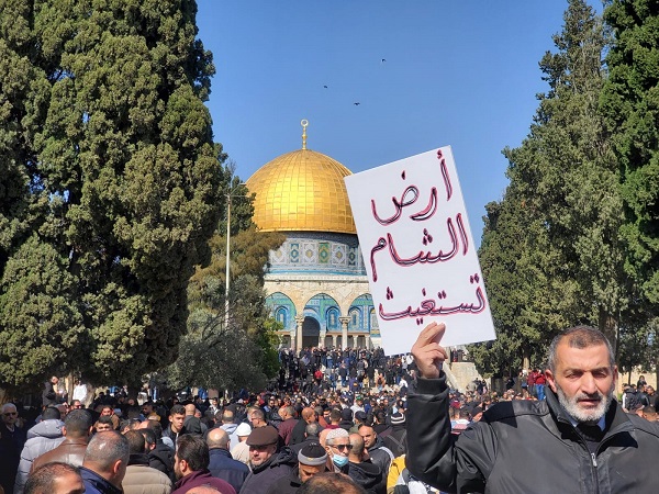 Türkiye unutulmadı! Mescid-i Aksa'da gıyabi cenaze namazı kılındı