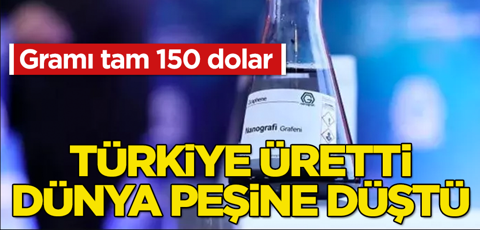 Türkiye üretti, dünya peşine düştü! Gramı tam 150 dolar