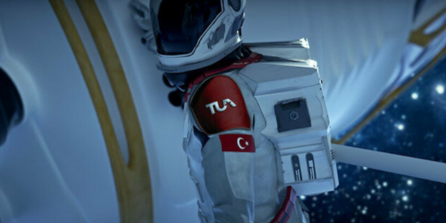 Türkiye Uzay Ajansının logosunda dikkat çeken detay