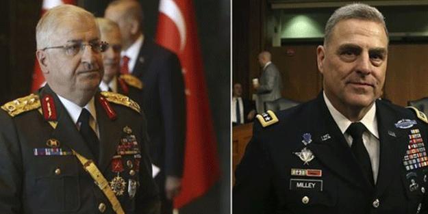 Türkiye ve ABD arasında askeri temas