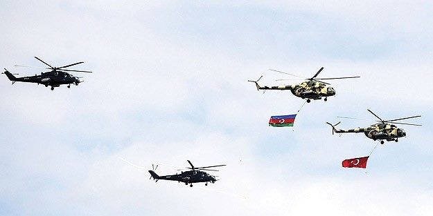 Türkiye ve Azerbaycan'dan ortak hava tatbikatı